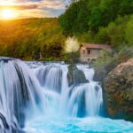 Waterfall,Strbacki,Buk,On,Una,River,In,Bosnia